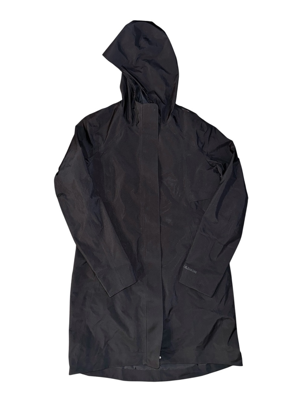 Lululemon Rain Rebel Jacket Black NWT Waterproof Raincoat Sizes 8 & 10 - Picture 1 of 15